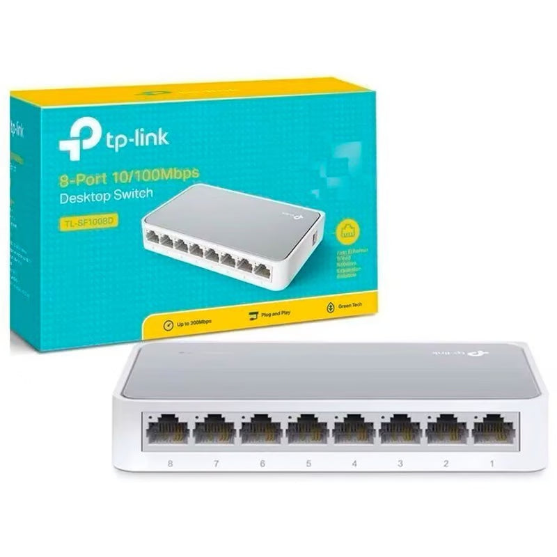 Switch de 8 puertos a 10/100 Mbps TL-SF1008D