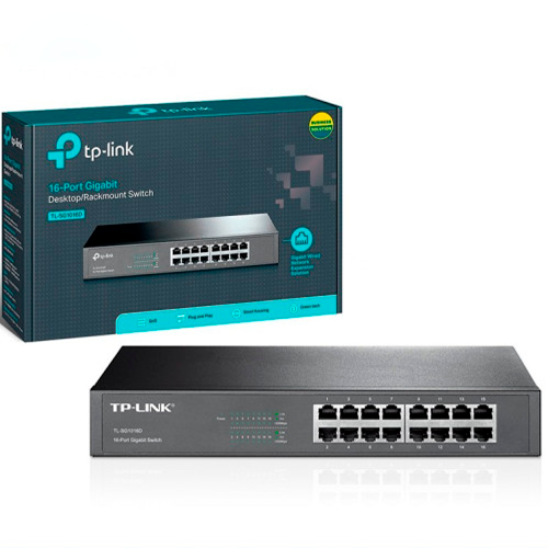 Switch de 16 puertos Gigabit TL-SG1016D