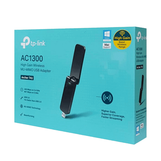 Archer T4U AC1300 Dual Band Wireless USB Adapter