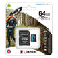 Kingston Canvas Go Plus 64GB, A2, U3, V30, 170 MB/s MicroSDXC Card 