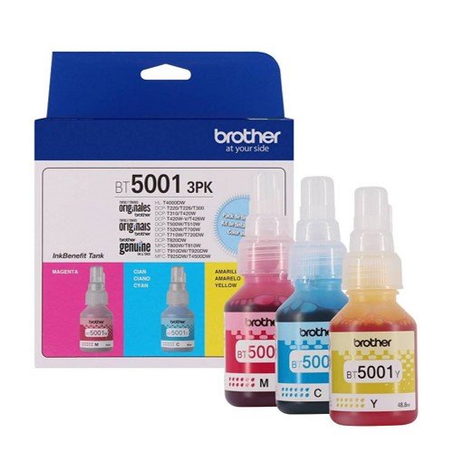 Pack Tintas Brother Original BT5001