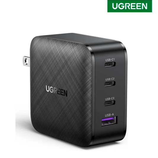 Cargador UGREEN 4 PUERTOS - 65 w