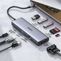 UGREEN 15600 Hub USB-C 9 en 1 | 3× USB 3.0 + HDMI + VGA + RJ45 + SD