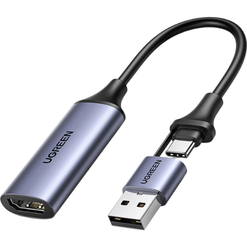 UGREEN 25854 Video Capture Card | Entrada HDMI | USB-A / USB-C
