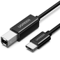 UGREEN 50446 | Cable USB-C a USB-B para Impresora/Scanner | 480 Mbps 1m