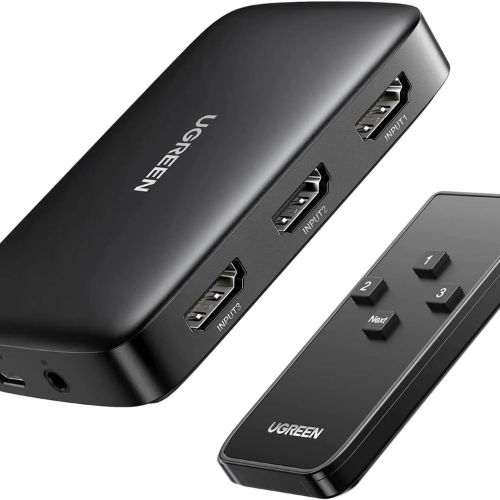 UGREEN 80125 | HDMI Switch 3 in 1 Out | 4K HDMI Switcher