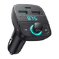 UGREEN 80910 Transmisor FM Bluetooth 5.0 para Auto | Cargador + Slot TF | 20W