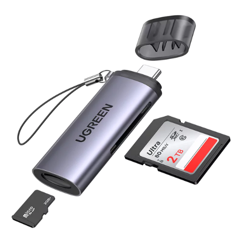 UGREEN CM184 (50705) Lector de Tarjetas USB-C | SD + microSD (TF)