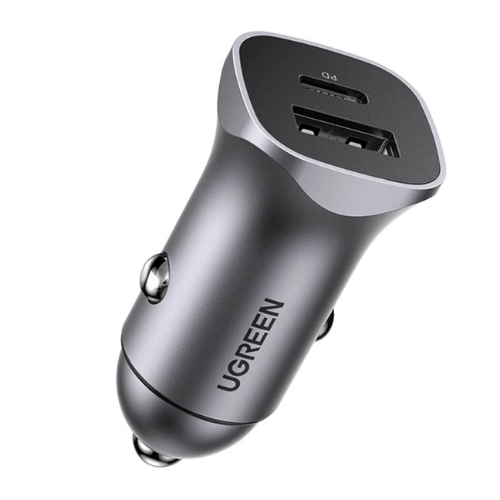 Ugreen Cargador 36W Carro USB CD213