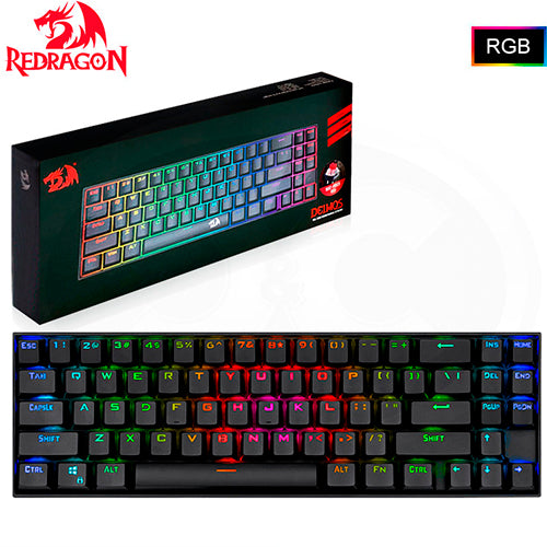 Teclado Red Dragon DEIMOS Wireless K599-KRS