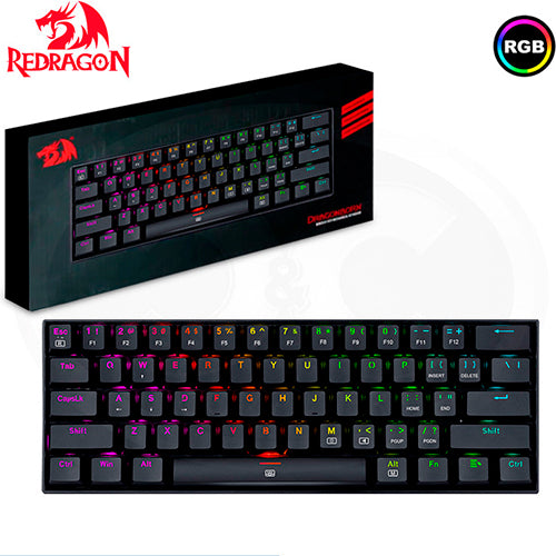 Teclado Red Dragon DRAGONBORN K630 RGB