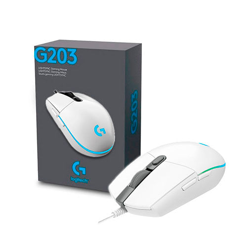 Mouse Logitech G203 LIGHTSYNC RGB Hasta 8000 DPI