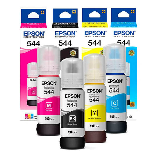 Pack Tintas Epson Original 544