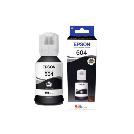 Original Epson 504 Black Ink