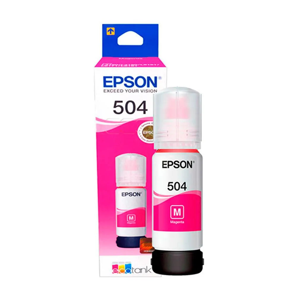 Original Epson 504 Magenta Ink