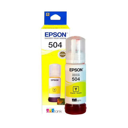 Tinta Epson Original 504 Yellow