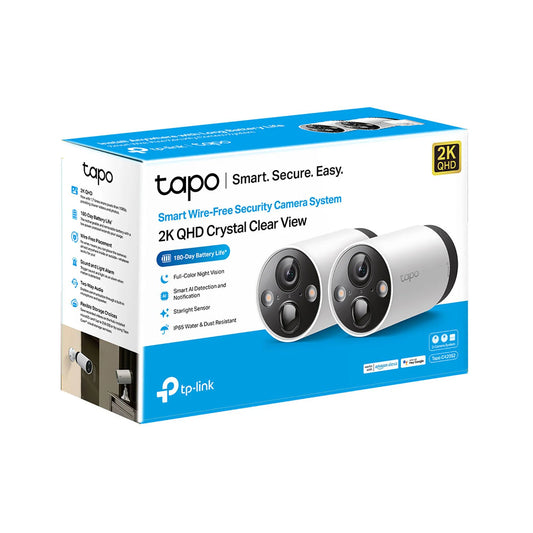 Tapo C420S2 Smart Battery Powered Surveillance Wi-Fi Camera System