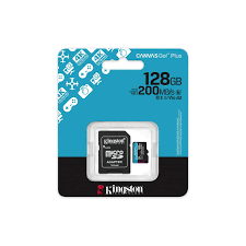 Tarjeta MicroSDXC Kingston Canvas Go Plus 128GB, A2, U3, V30, 170 MB/s