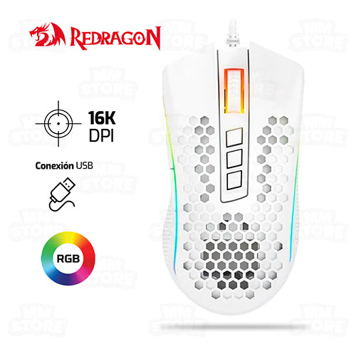 Red Dragon STORM ELITE M988 RGB Mouse Up to 32000 DPI